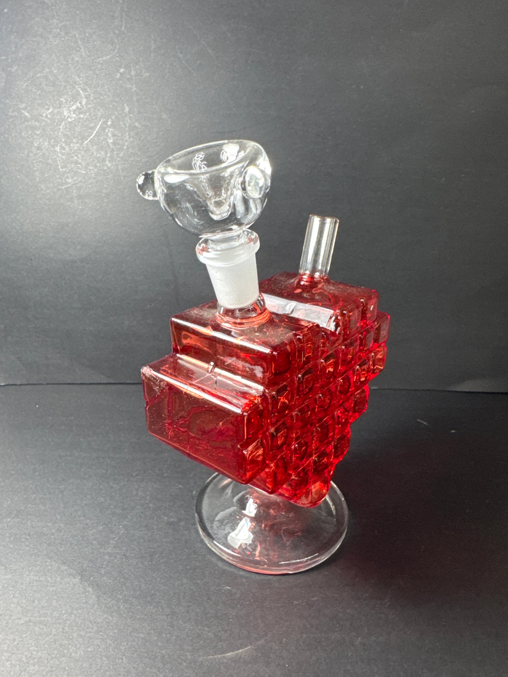 Bong Vidrio Corazon