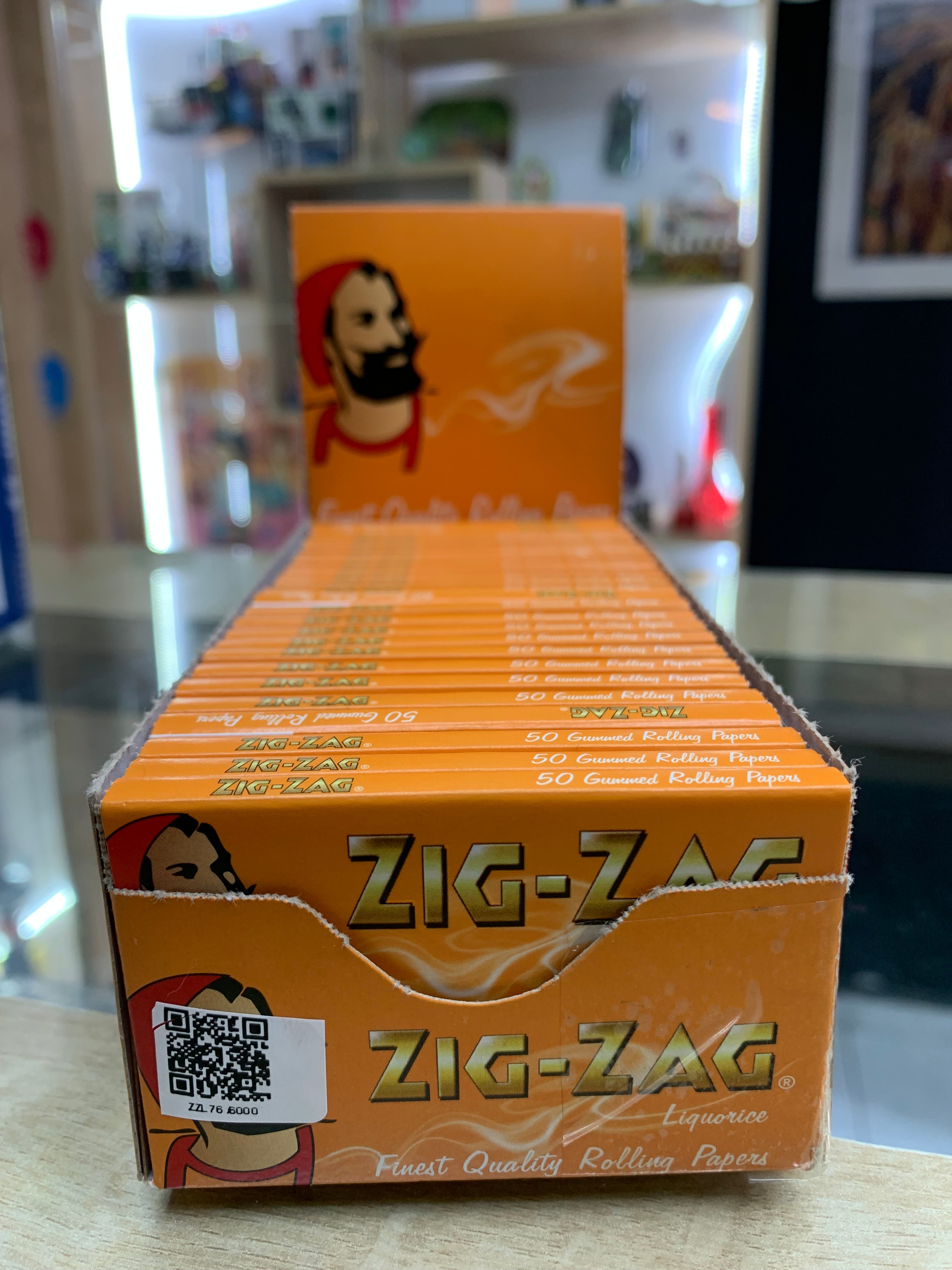 Zig Zag Liquorice #7