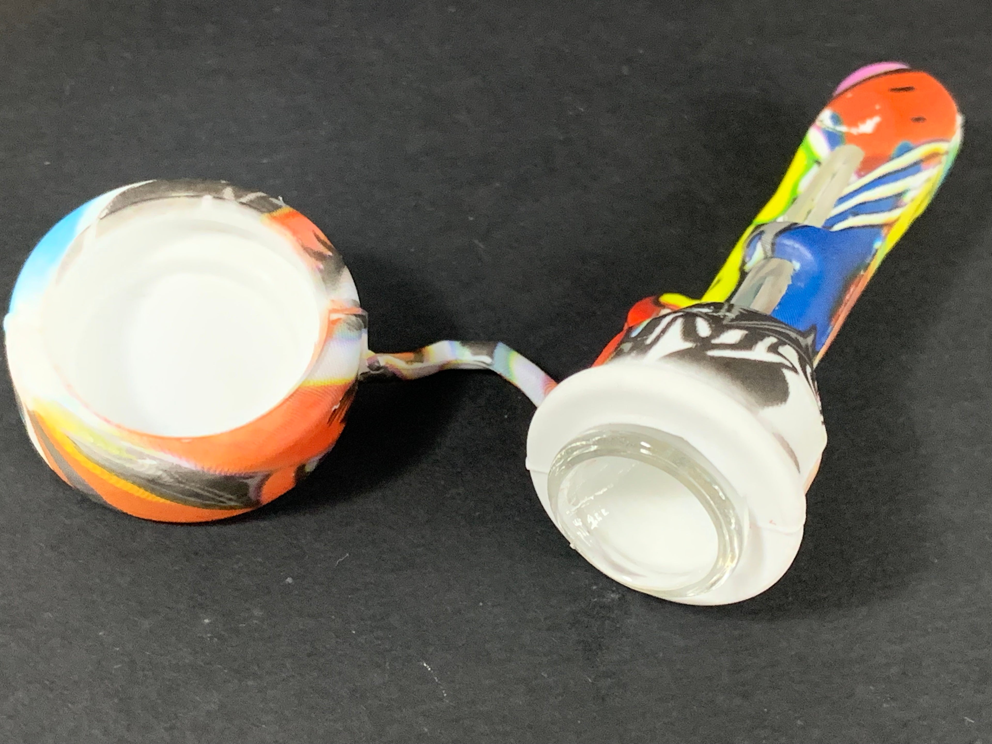 Pipa Silicona Con Tapa P