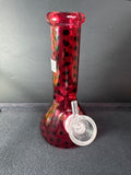 Bong Vidrio Rojo Raro 20 Cm