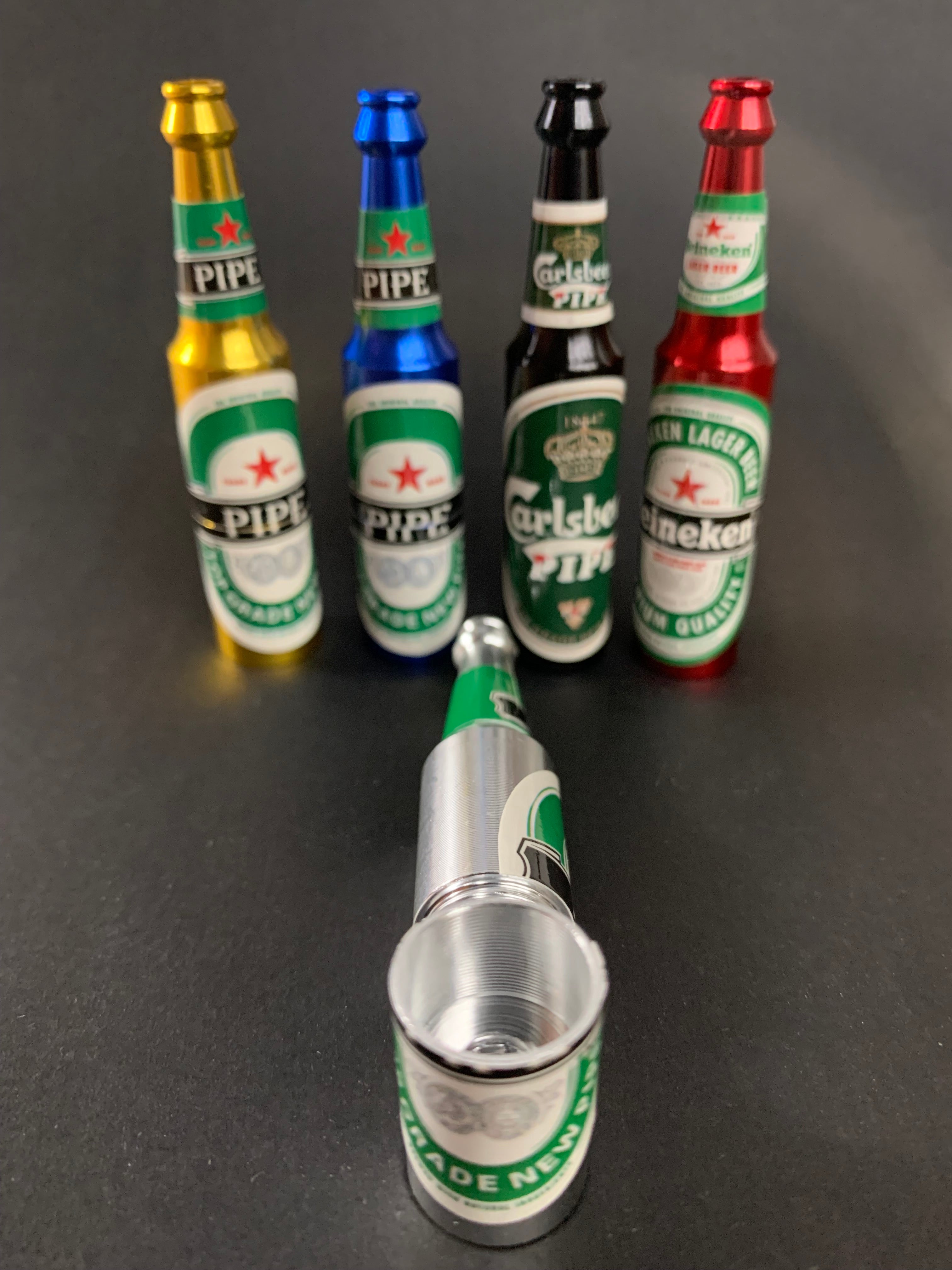 Pipa Botella Cerveza