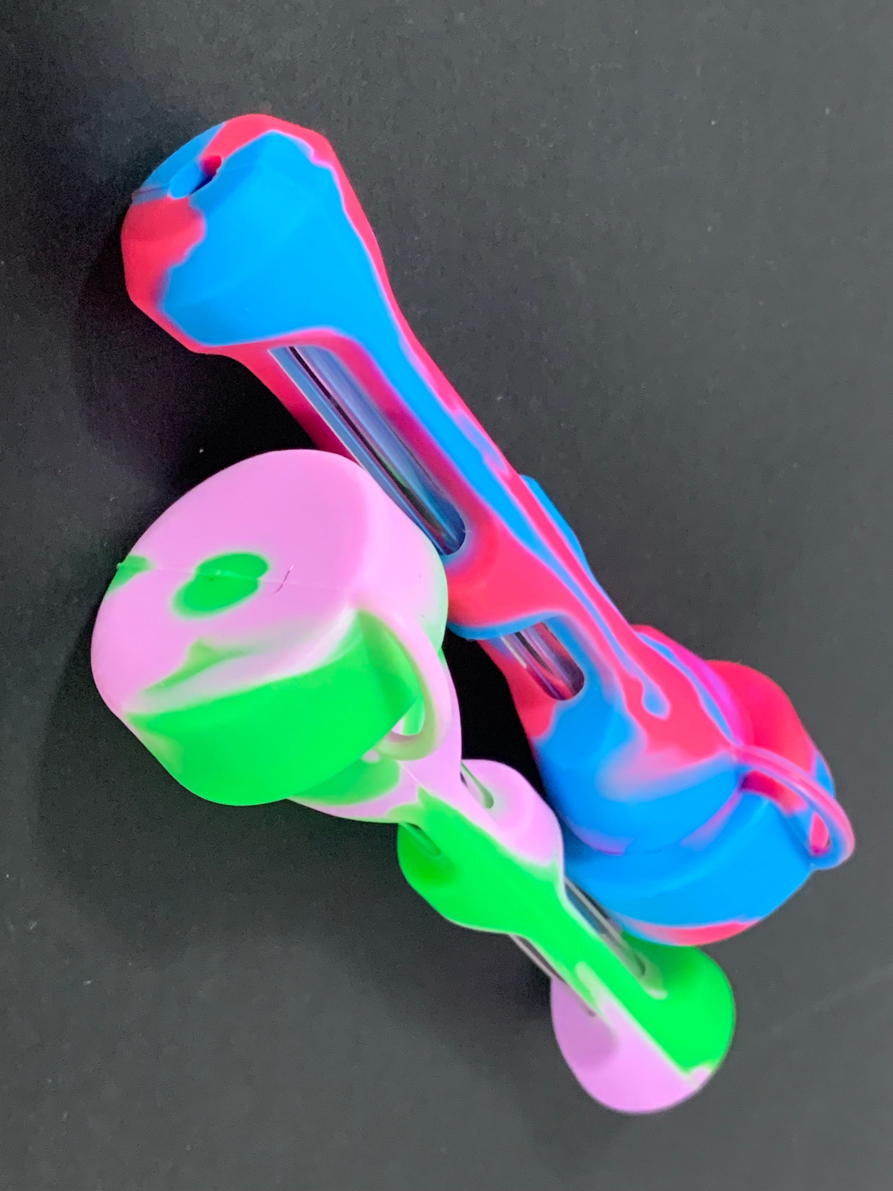 Pipa Silicona Con Tapa G
