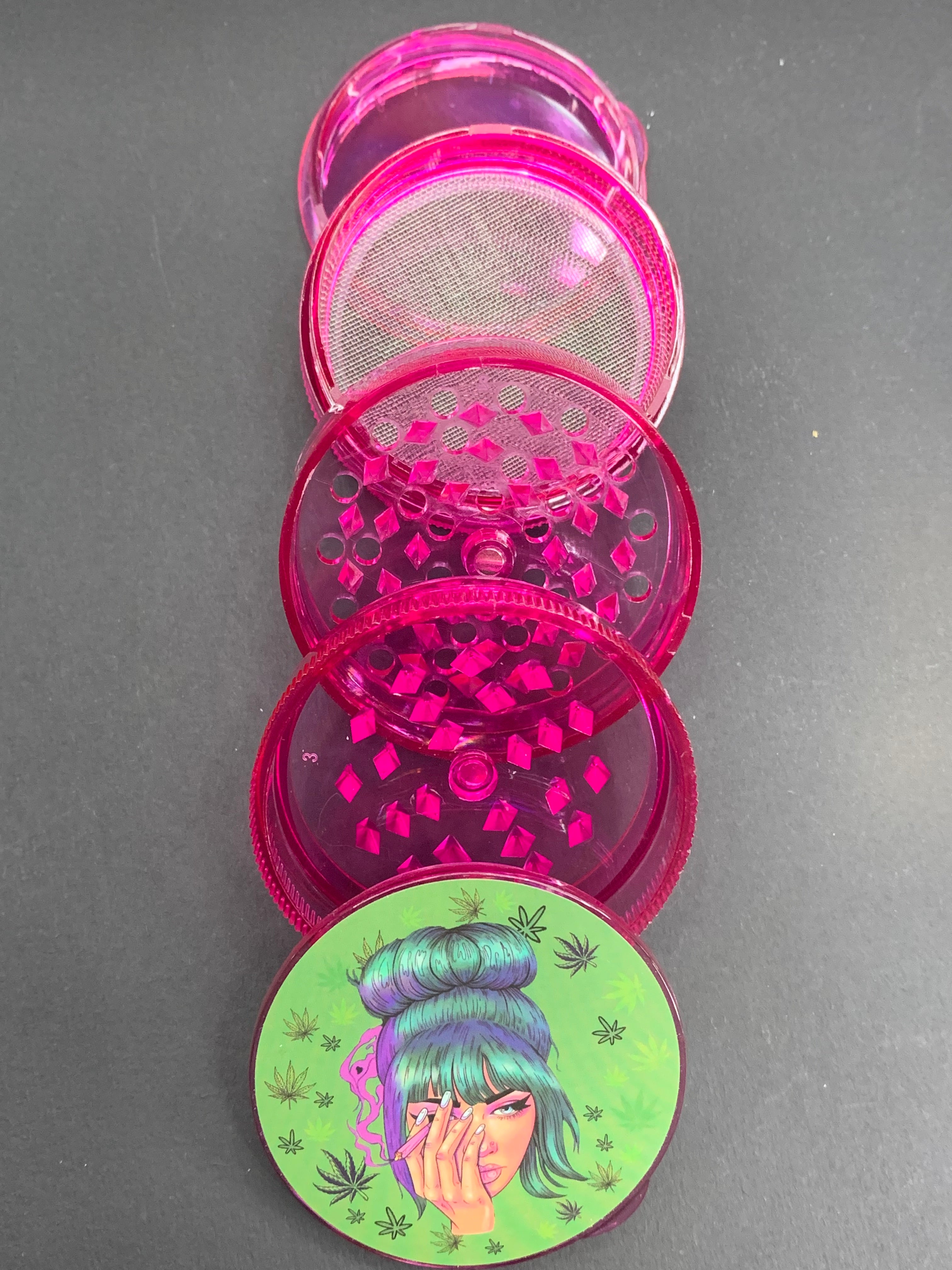 Grinder Acrílico 3 Pisos