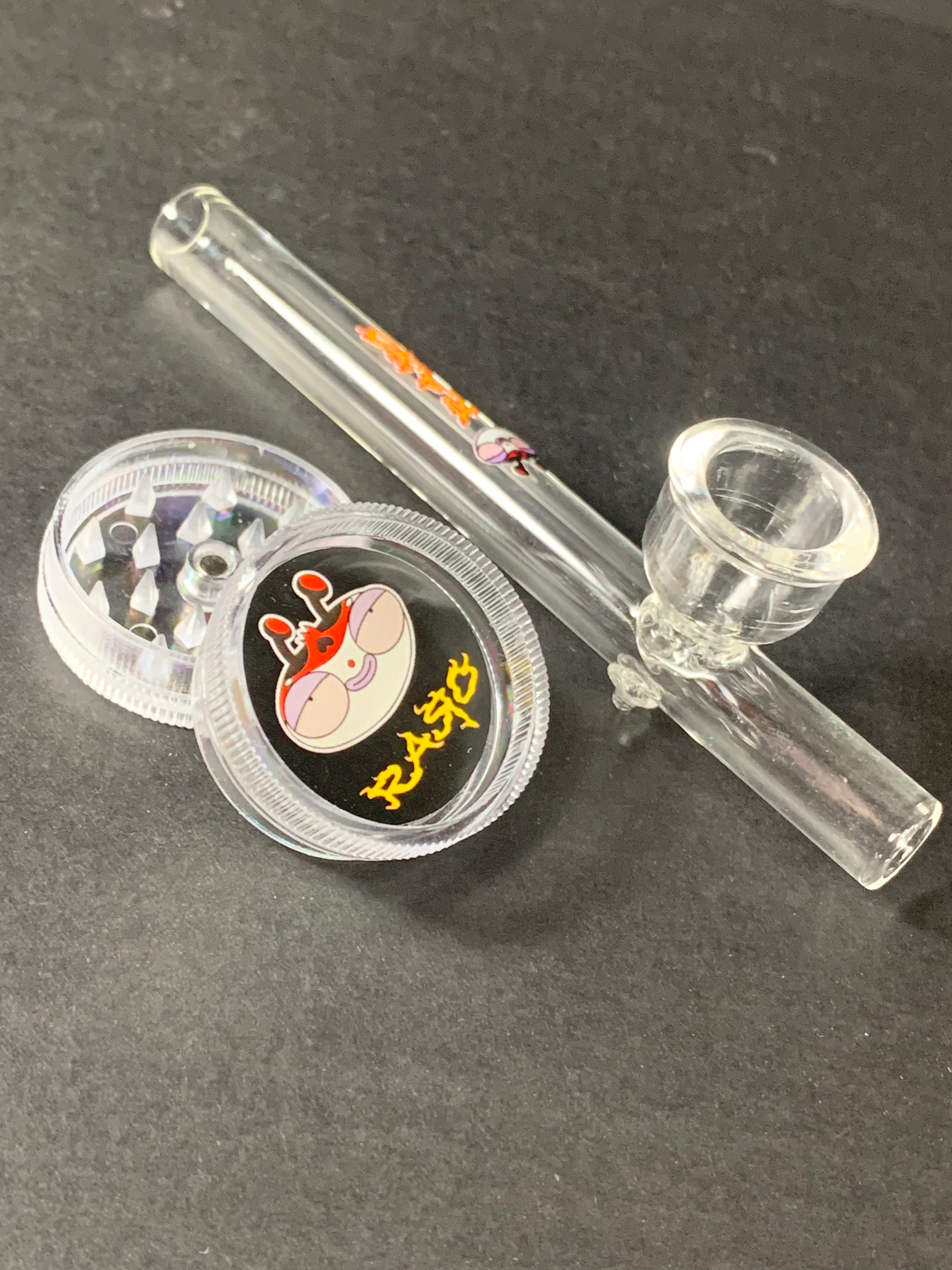 Kit Pipa Y Grinder Raro